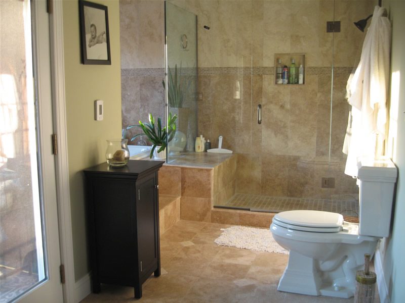 Completed bathroom Kingwood Texas project