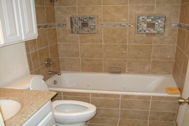 Completed bathroom remodeling Kingwood TX project