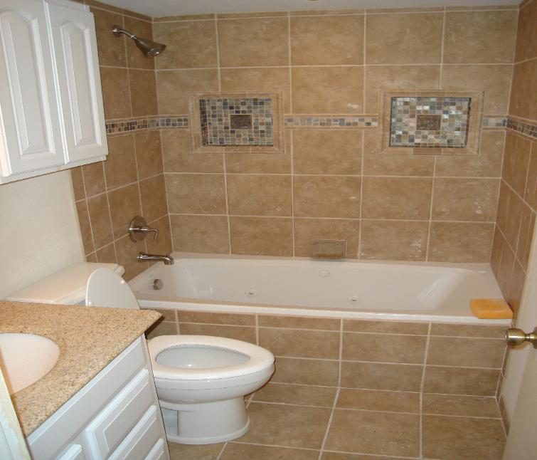 Completed bathroom remodeling Kingwood TX project