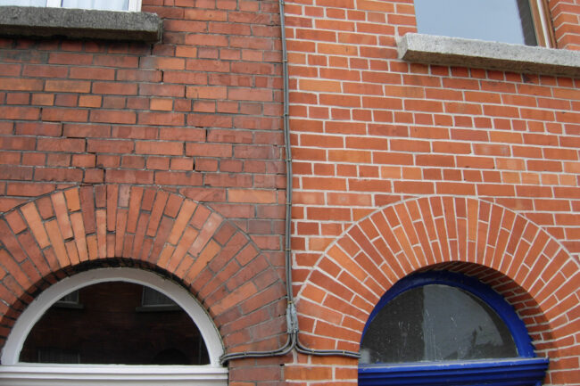 Kingwood brick repair & resoration before and after restoration photo