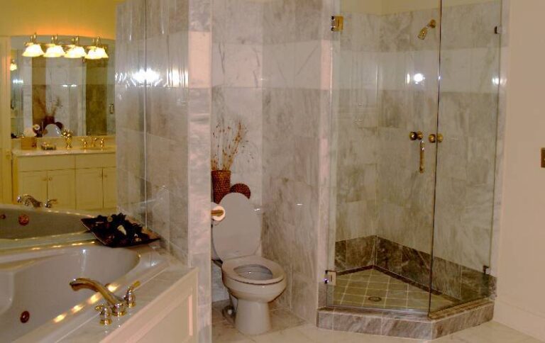Completed Houston Texas bathroom remodel project