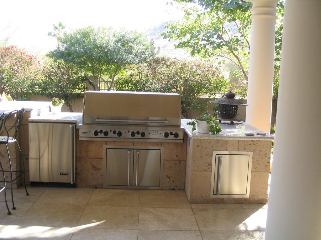 Modern Outdoor Kitchen Sets AAA Masonry and Home Remodeling