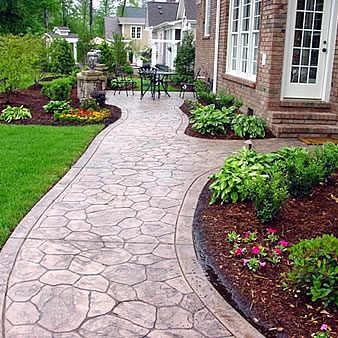 Patio work Kingwood walkway project completed Kingwood TX patio work completed project photo