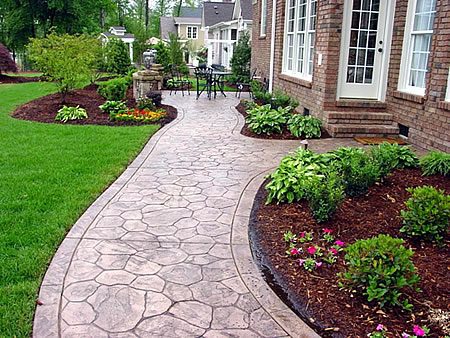 Patio work Kingwood walkway project completed Kingwood TX patio work completed project photo