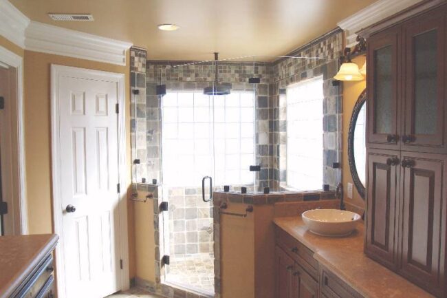 Shower remodeling Kingwood Houston completed project
