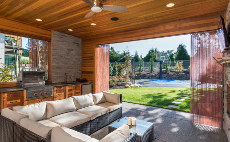 Houston covered patio project