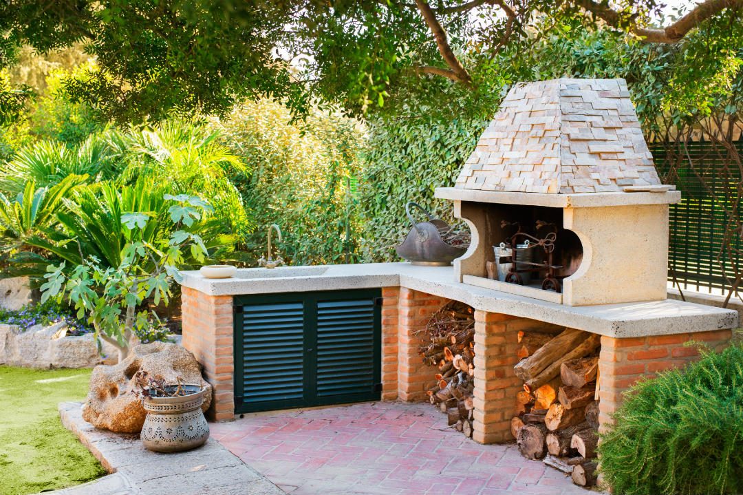 Outdoor kitchen project in Humble TX